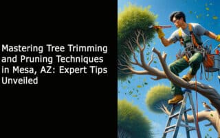 Mastering Tree Trimming and Pruning Techniques in Mesa AZ - Expert Tips Unveiled